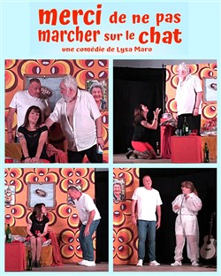 Affiche de Merci de ne pas marcher sur le chat