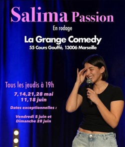 Affiche de Salima Passion en rodage