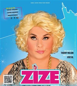 Affiche de Zize dans La famille Mamma Mia