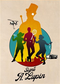 Affiche de Signé : A. Lupin