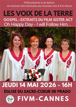 Affiche de Les voix de la terre : Gospel du film Sister Act | FIVM-Cannes 2026
