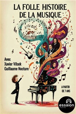 Affiche de La folle histoire de la musique