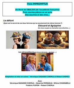 Affiche de Trois Impromptus