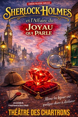 Affiche de Sherlock Holmes et l'affaire du joyau qui parle