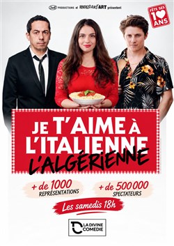 Affiche de Je t'aime à l'italienne / à l'algérienne