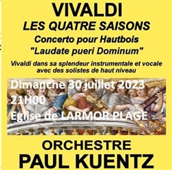 Affiche de Orchestre Paul Kuentz : Vivaldi les quatre saisons | Larmor Plage