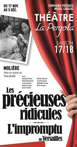 Affiche de L'impromptu de Versailles + Les précieuses ridicules