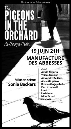 Affiche de The pigeons in the Orchard