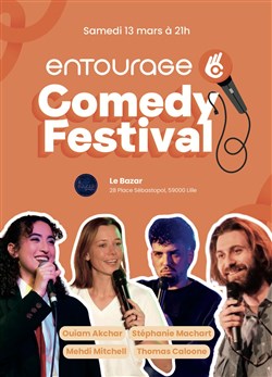Affiche de Festival Entourage Comedy