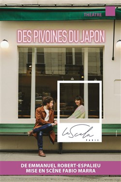 Affiche de Des pivoines du Japon