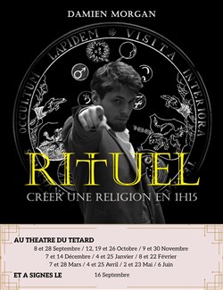 Affiche de Damien Morgan dans Rituel