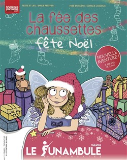Affiche de La fée des chaussettes fête noël