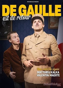 Affiche de De Gaulle le retour