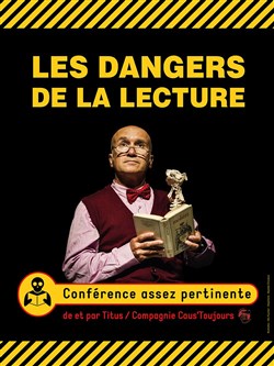 Affiche de Les dangers de la lecture