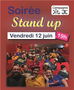 Affiche de Soirée Stand up à la Comédie Triomphe