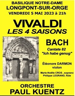 Affiche de Orchestre Paul Kuentz : Vivaldi les 4 saisons