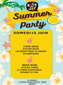 Affiche de Stage Valse & Tango