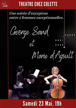 Affiche de George Sand et Marie d'Agoult