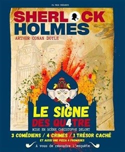 Affiche de Sherlock Holmes et le signe des 4