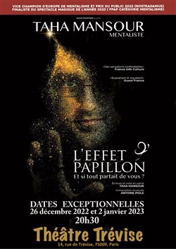 Affiche de Taha Mansour dans L'effet Papillon