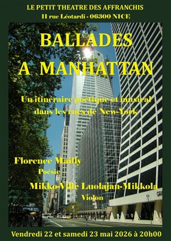 Affiche de Ballades à Manhattan