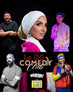 Affiche de QG Comedy Club : Jeudi Standup