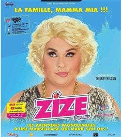 Affiche de Zize dans La famille Mamma Mia