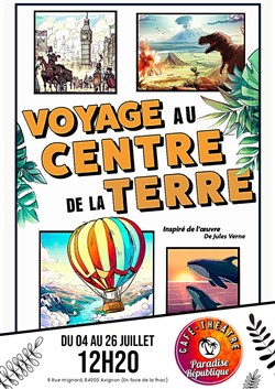 Affiche de Voyage au Centre de la Terre