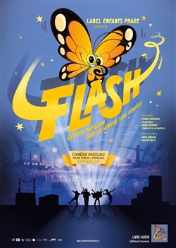 Affiche de Flash, Le petit papillon dont les minutes sont contées