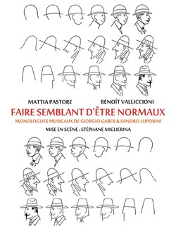 Affiche de Faire semblant d'être normaux