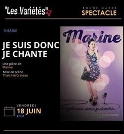 Affiche de Marine dans Je suis donc je chante