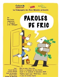 Affiche de Paroles de Fric