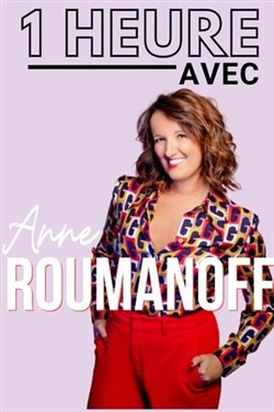 Affiche de 1 heure avec Anne Roumanoff