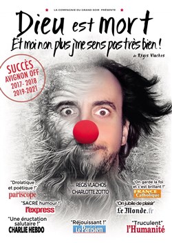 Affiche de Dieu est mort et moi non plus j'me sens pas très bien !