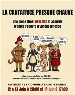 Affiche de La cantatrice presque chauve