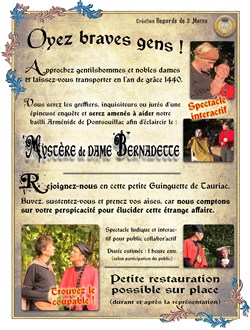 Affiche de Le mystère de dame Bernadette
