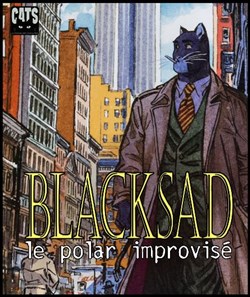 Affiche de Blacksad, le polar improvisé