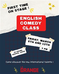 Affiche de English Comedy Night