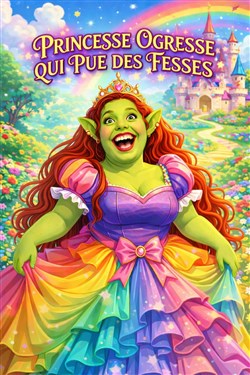 Affiche de Emmeline Naert dans Princesse ogresse qui pue des fesses