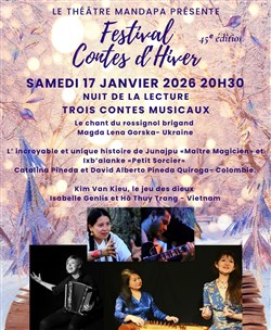 Affiche de Nuit de la lecture - Trois contes musicaux
