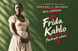 Affiche de Frida Kahlo, portrait intime