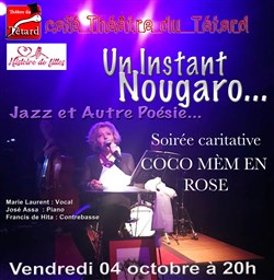 Affiche de Un instant Nougaro... Jazz et autre Poésie