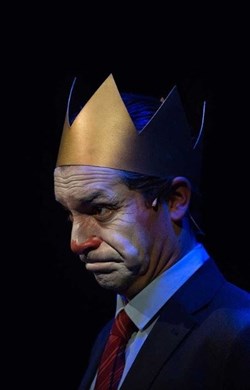 Affiche de La vie et la mort de Jacques Chirac, roi des Français