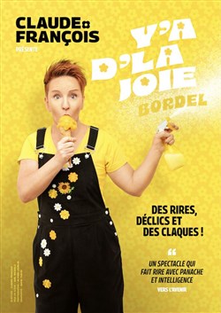 Affiche de Claude François dans Y'a d'la joie bordel