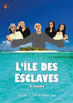 Affiche de L'île des Esclaves, Marivaux