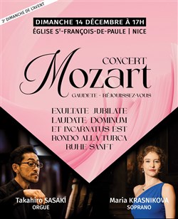 Affiche de Concert Mozart