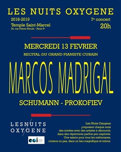 Affiche de Marcos Madrigal