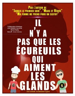 Affiche de Il n'y a pas que les écureuils qui aiment les glands