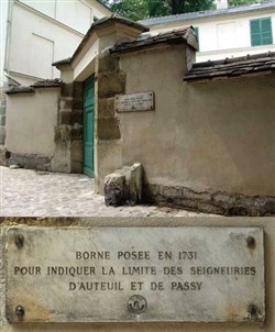 Affiche de Visite guidée : Le vieux village de passy | par Ariane