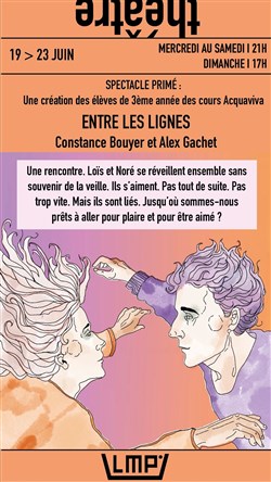 Affiche de Entre les lignes